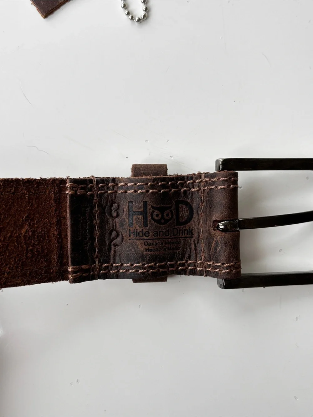 Men’s Brown Leather Belt